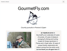 Tablet Screenshot of gourmetfly.com